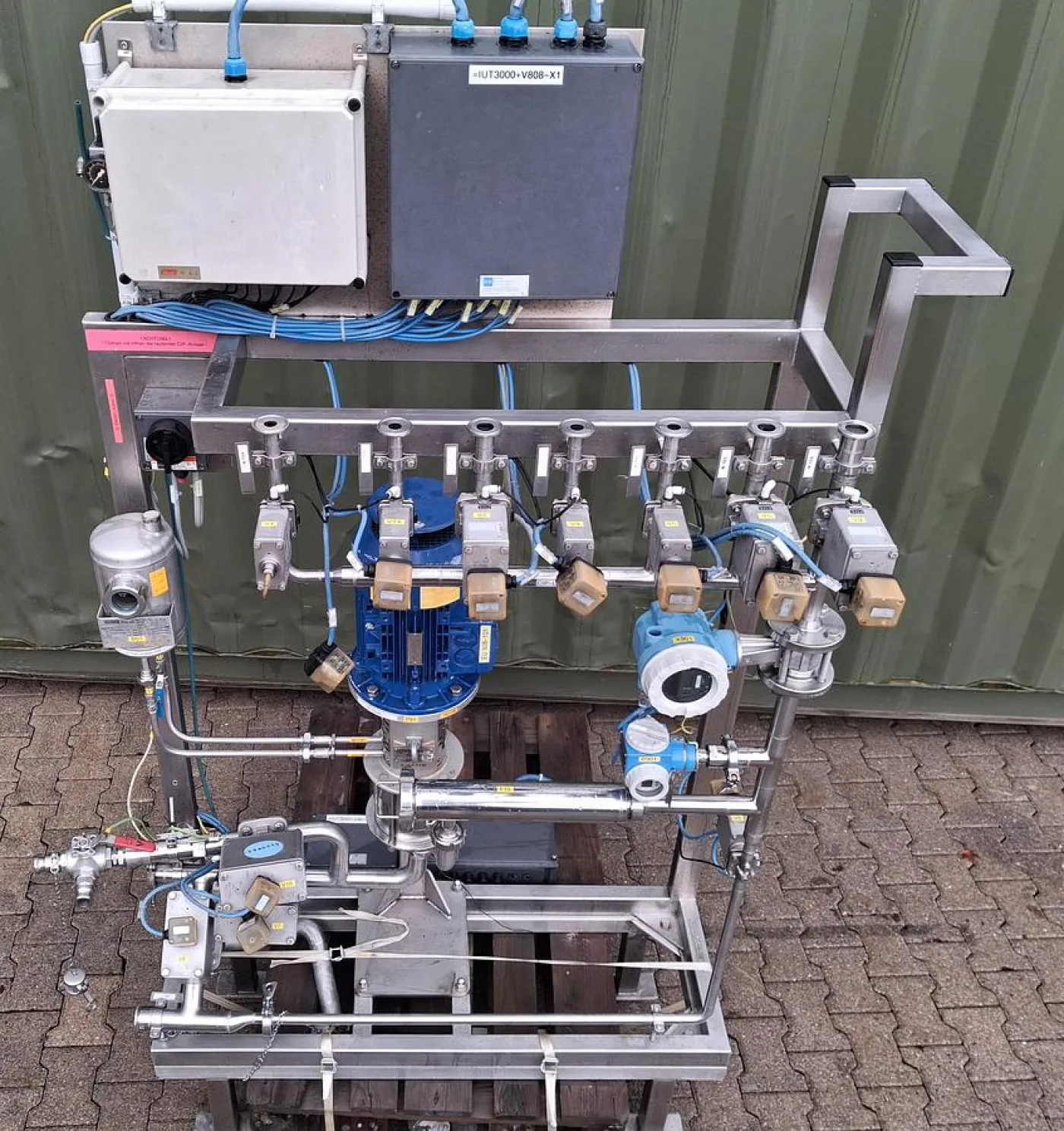AAA Anlagenbau AG (Schweiz) Edelstahl-Prozessanlage auf Skid-Basis - 5