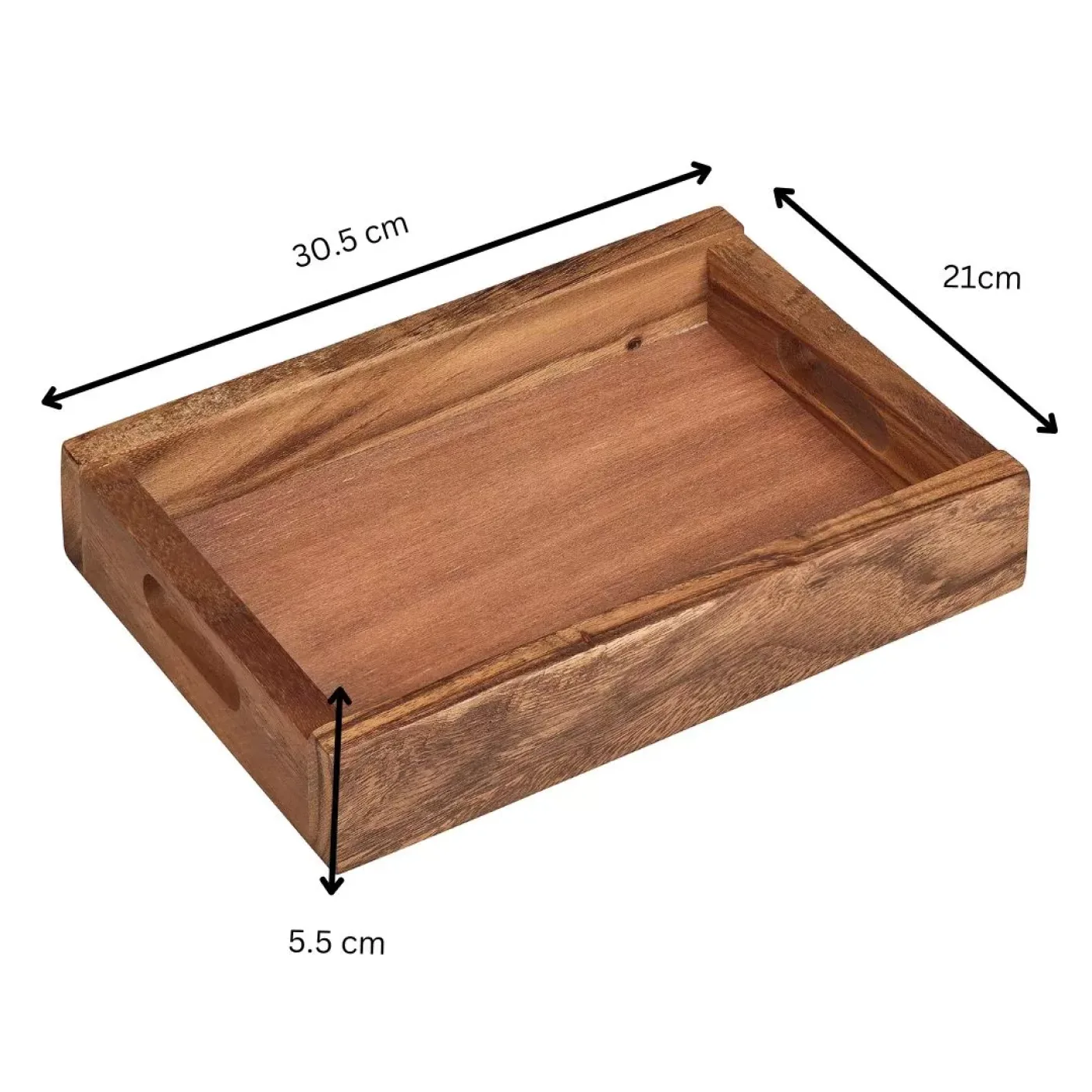Tala Medium Crate in Natural Acacia (Pack of 2) - islandcatering - 2