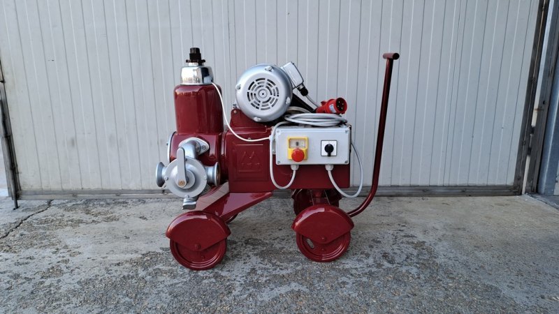 PISTON PUMP MANZINI MOD.85HL, SINGLE-CYLINDER BRONZE BODY PUMP, SECOND-HAND MACHINE