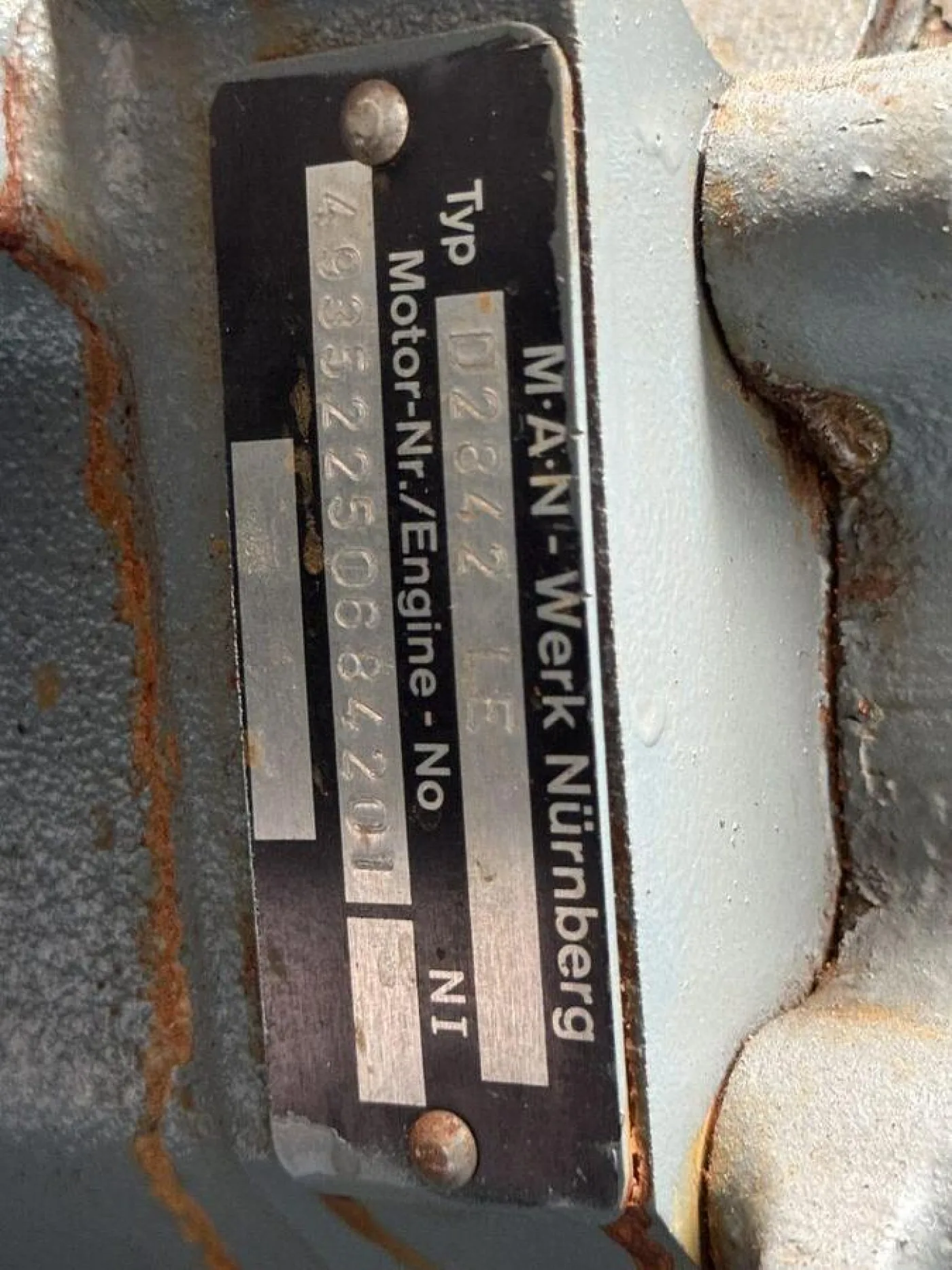 1986 MAN D2842LE / PILLER DIESEL GEN.SET 400 KVA - 3