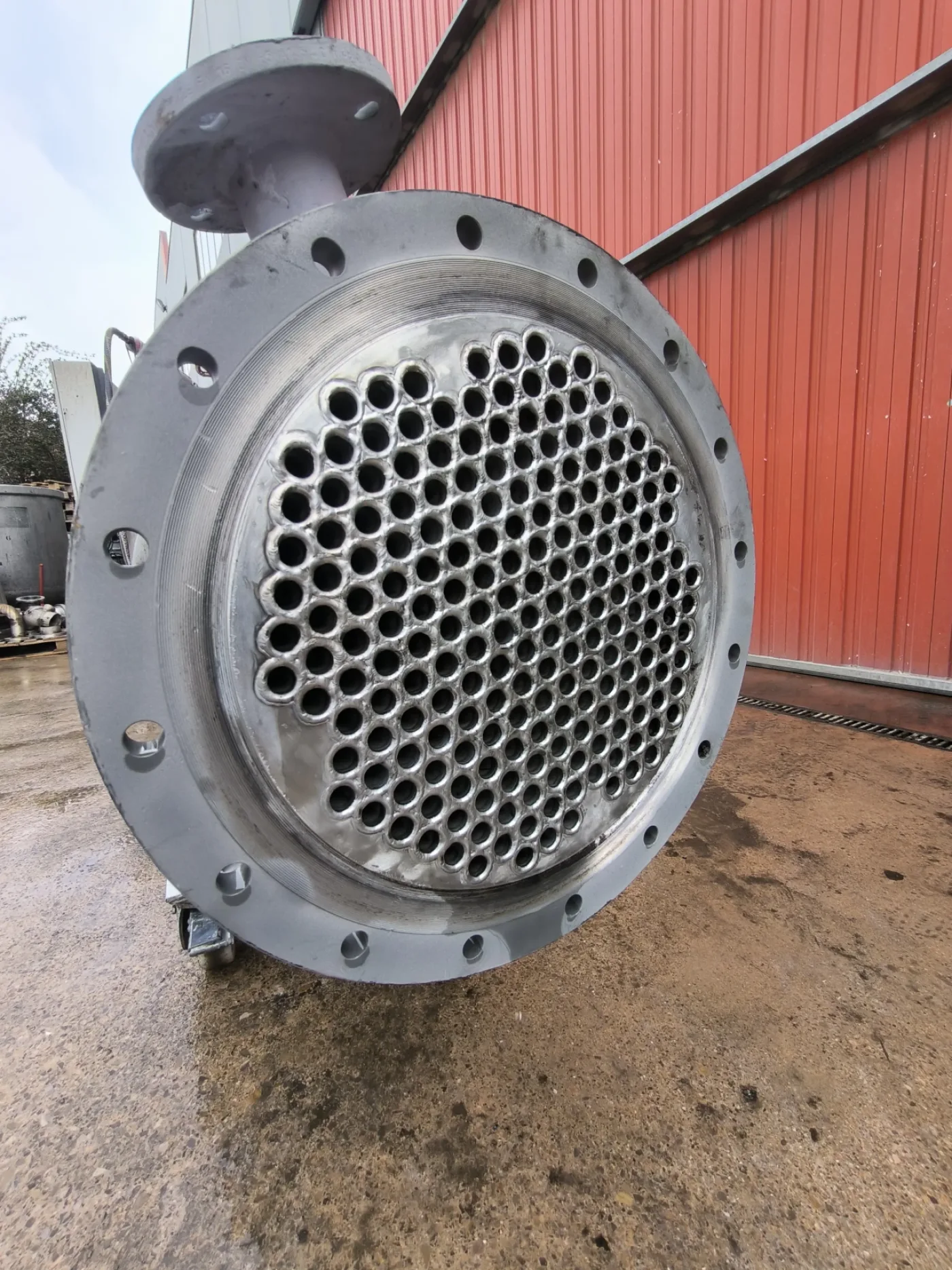 VERTICAL TUBULAR HEAT EXCHANGER TALLERES MAC STAINLESS STEEL 316L 48.5 m2 - 5
