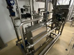 2022 A Due S.p.A. A Due S.p.A. Alfa Laval M6-MBASE Stainless Steel Plate Heat Exchanger Skid with Pumps