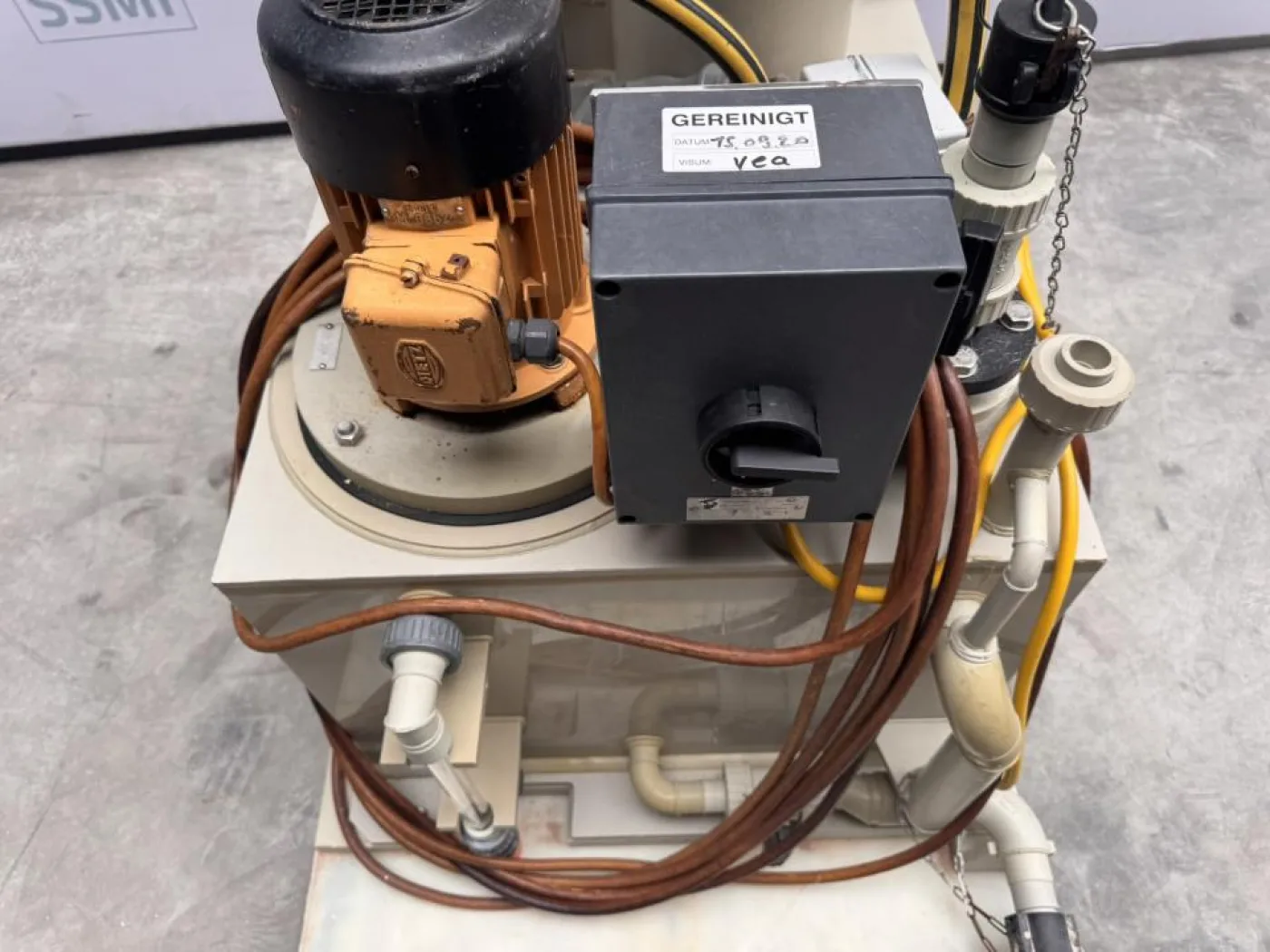 mobile filter machine, PP - 5