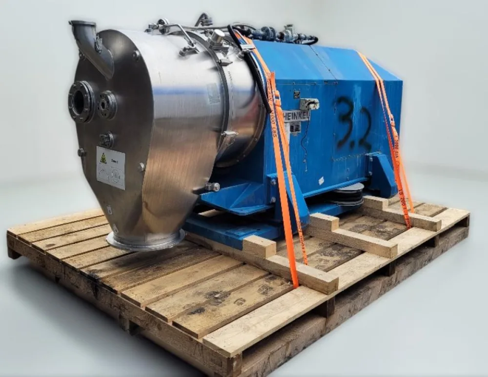 1993 Heinkel Horizontal peeler - Inverting filter centrifuges