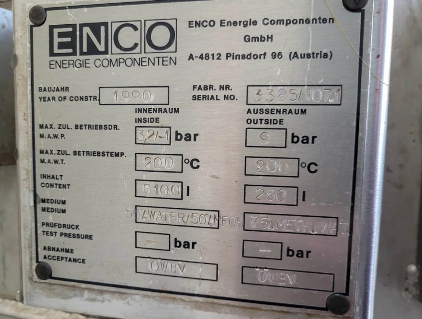 Enco 6300 Ltr. (bio-)reactor - Bioreactor - 5