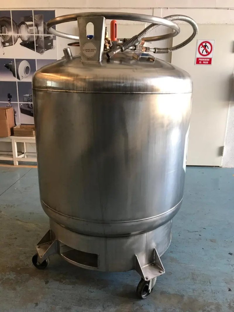 USED CRYO DIFFUSION RBP 600 VLR STAINLESS STEEL TANK 640 LITERS