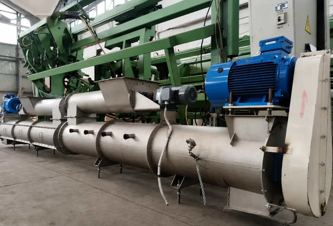 USED BÜHLER DPUC PELLET MILL WITH CONDITIONER AND SCREW CONVEYOR - 5