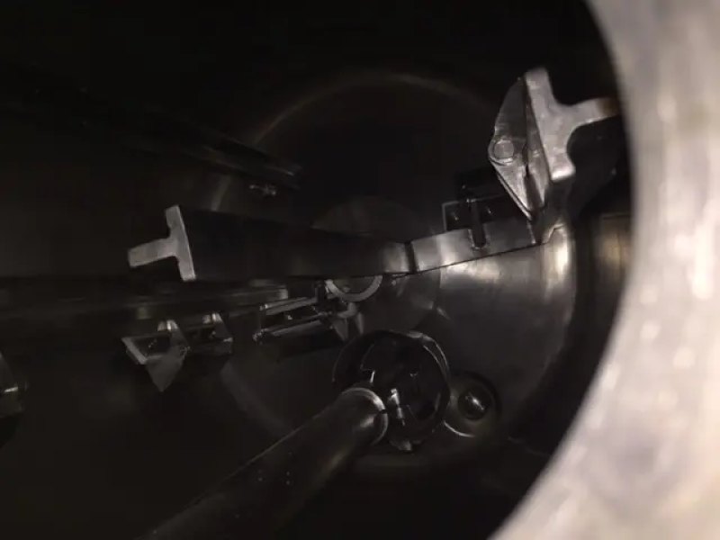 USED 250 LITER STAINLESS STEEL REACTOR WITH SHELL AND AGITATION