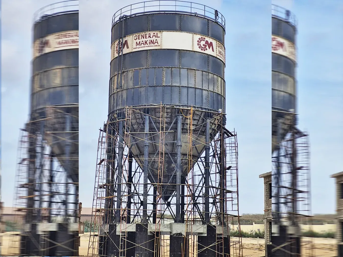 Cement Silo — Bolted & Welded, 30-2500 Ton - 1