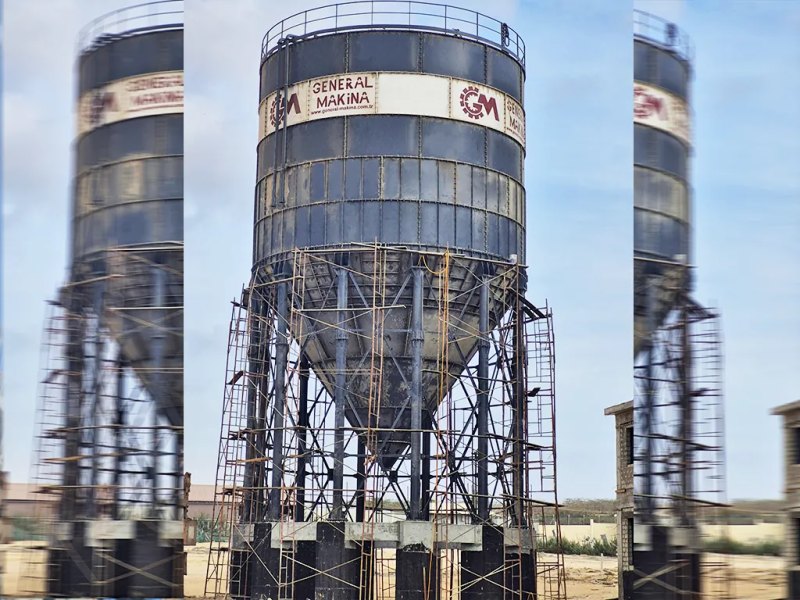 Cement Silo — Bolted & Welded, 30-2500 Ton
