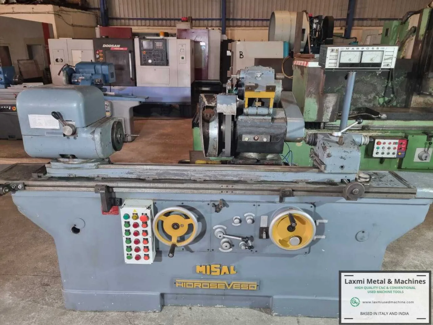 CYLINDRICAL GRINDER, MISAL - HIDROSEVESO 1000 - Laxmi Metal & Machines, Rohtak - 6