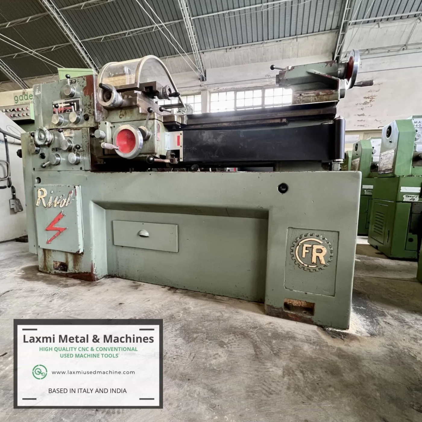 LATHE MACHINE, RIVOL - FR - Laxmi Metal & Machines, Rohtak - 2