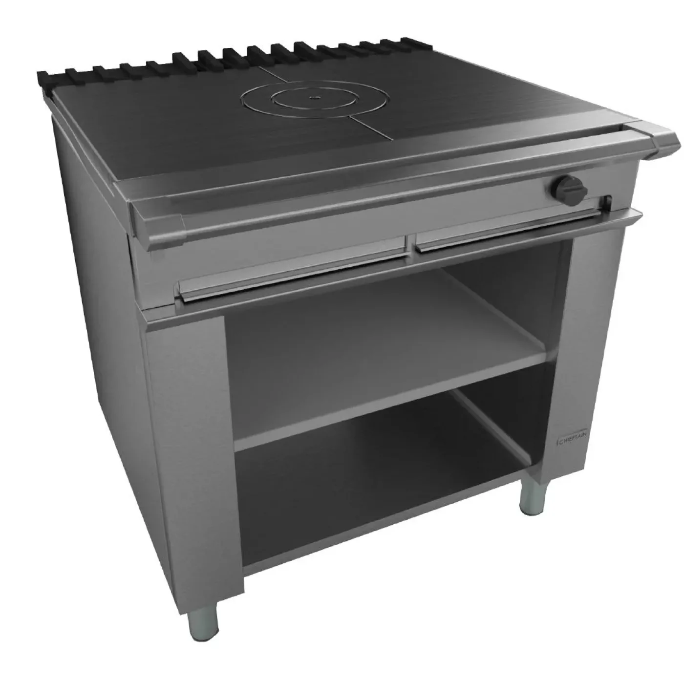 Falcon Chieftain Single Bullseye Solid Top Boiling Table LPG G1026BX - islandcatering - 1