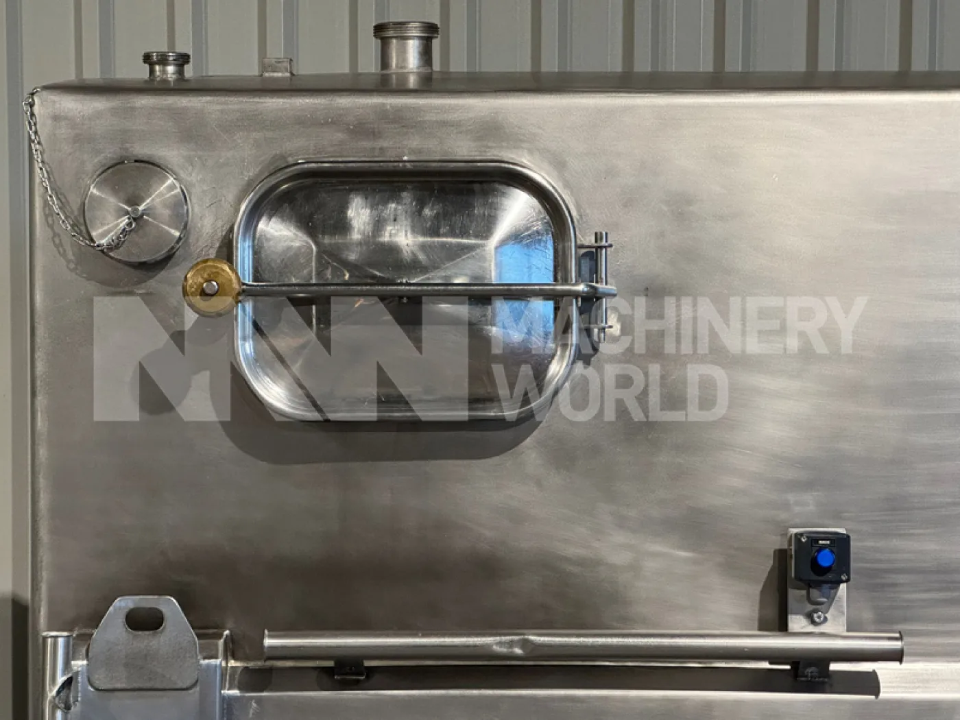 3,000kg Simon Freres Bulk Butter Silo with Twin Screw Auger & Butter Pump - 4