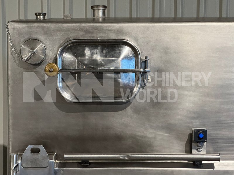 3,000kg Simon Freres Bulk Butter Silo with Twin Screw Auger & Butter Pump