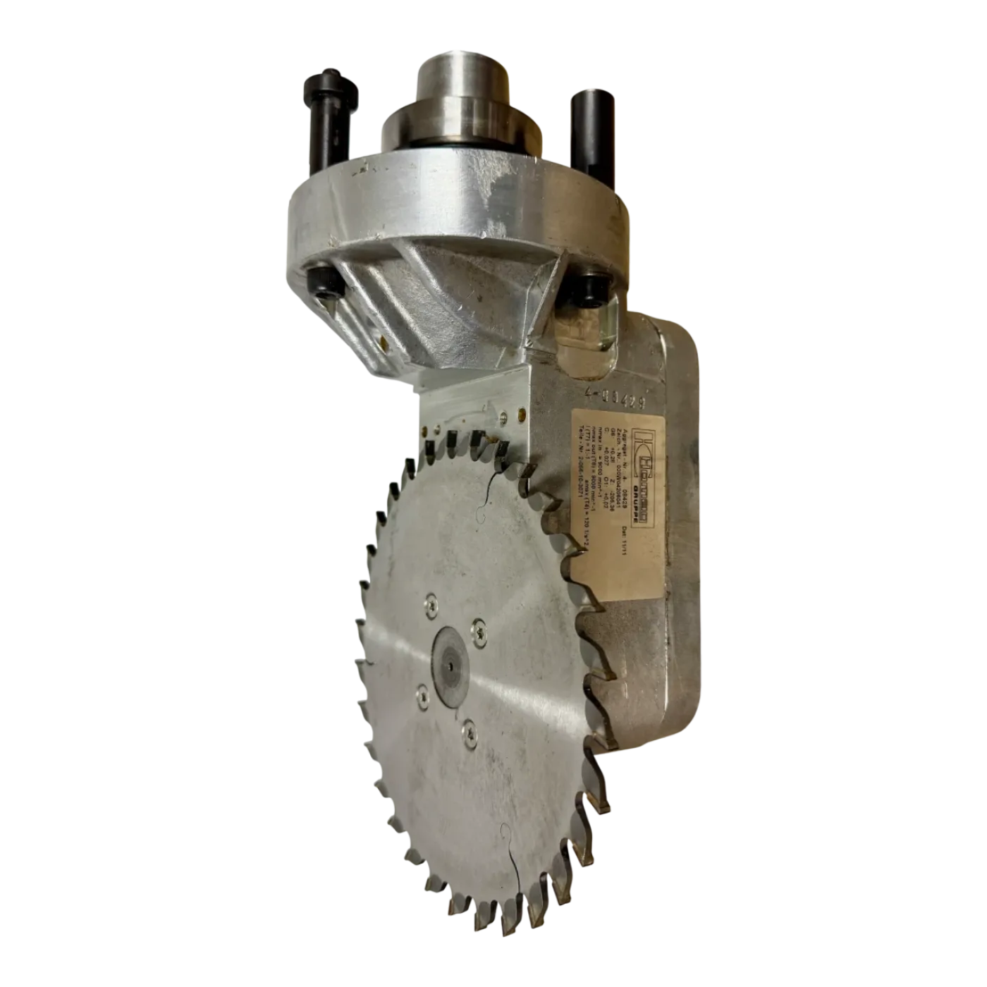 HOMAG Säge Wechselaggregat Adapteraggregat Art.-Nr. 2-056-10-3071 (saw unit adapter) - 1