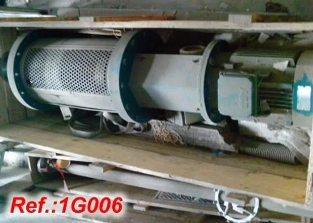 AGITADOR DE 1.730mm - 8,8 CV DE PALAS CON DIENTES Y ARO