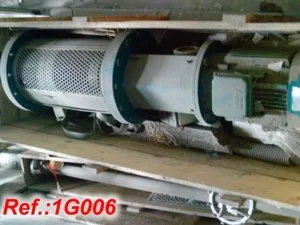 AGITADOR DE 1.730mm - 8,8 CV DE PALAS CON DIENTES Y ARO