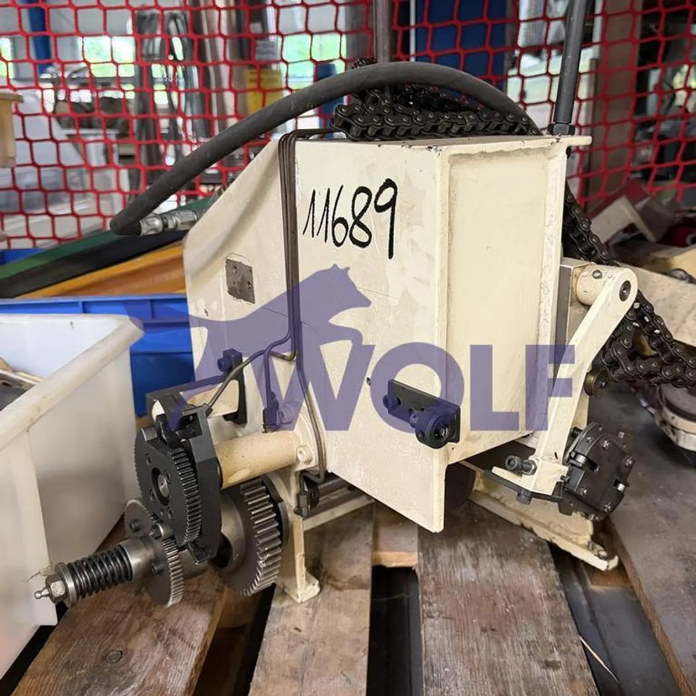 Fadenstation RASCH - passend für Stanioliermaschine Type RU - 1