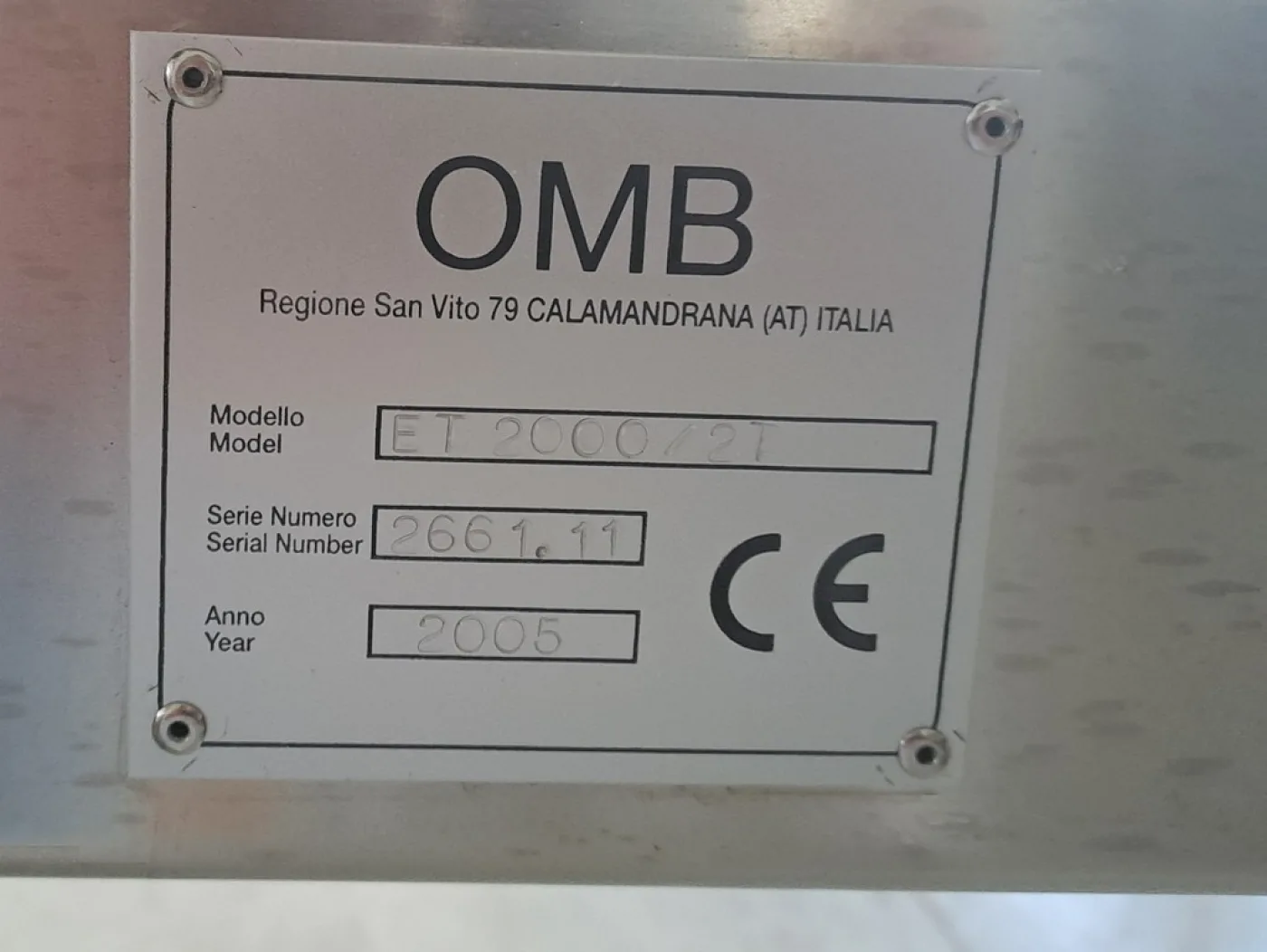 OMB THREE-STATION ADHESIVE LABELLING MACHINE WITH CAPSULE DISTRIBUTOR, SECOND-HAND MACHINE - 3