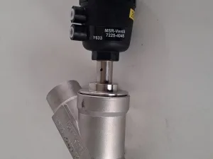 Bürkert 2000B Pneumatisches Schrägsitzventil DN50 PTFE Edelstahl