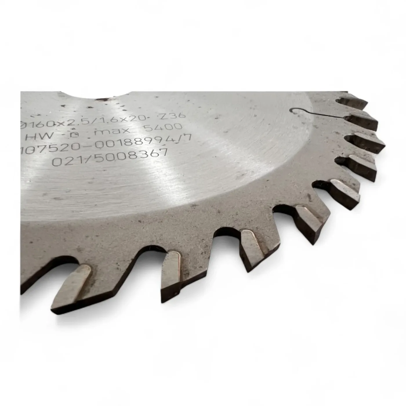 LEUCO HM Sägeblatt D=160x2.5/1.6×20-Z=36 Art.-Nr. 107520-00188994/7 - 3