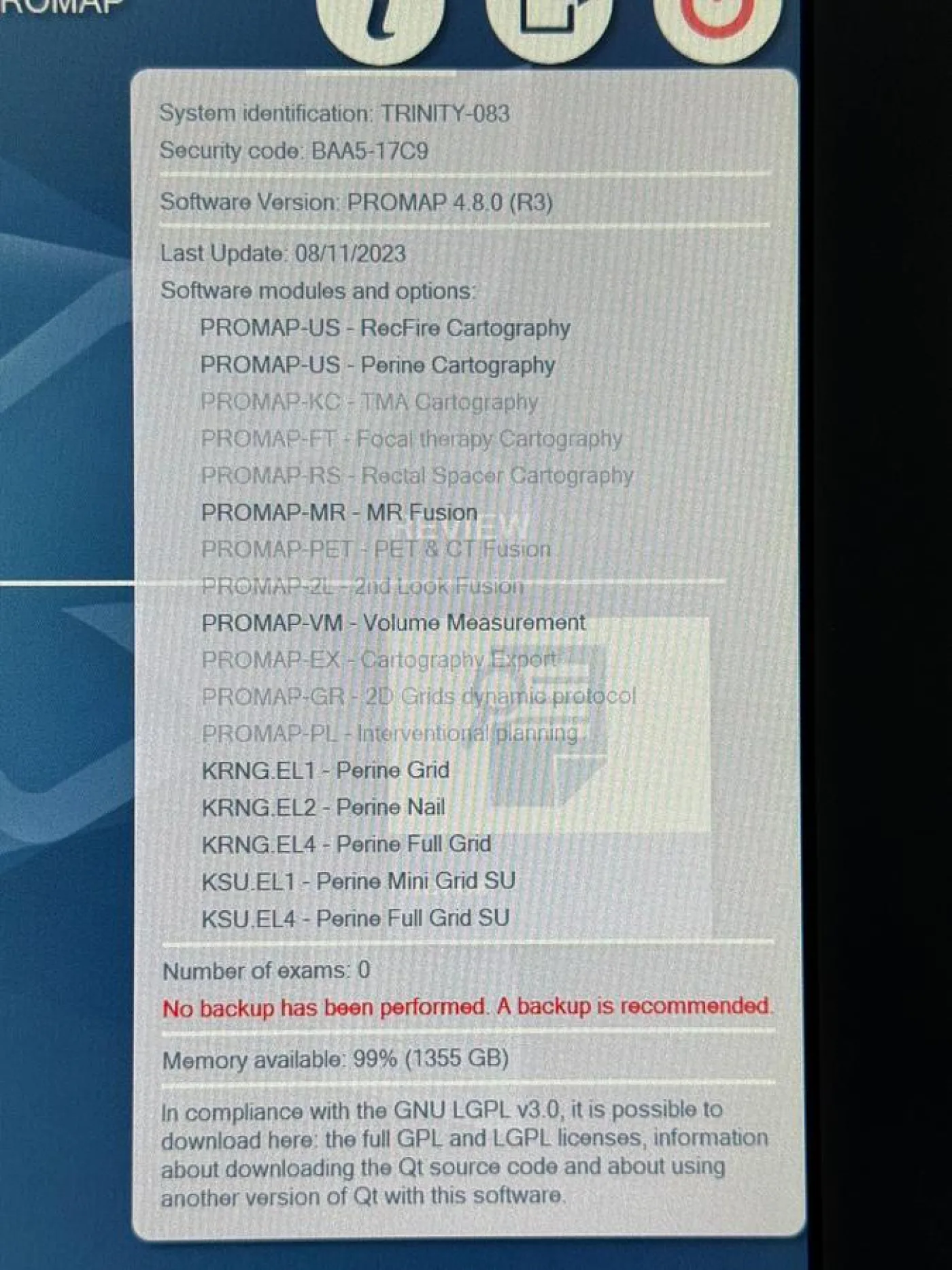 Koelis Promap - 3D Prostate Suite REF: KURO-3000 YOM: 2017 No Transducers Included - 7