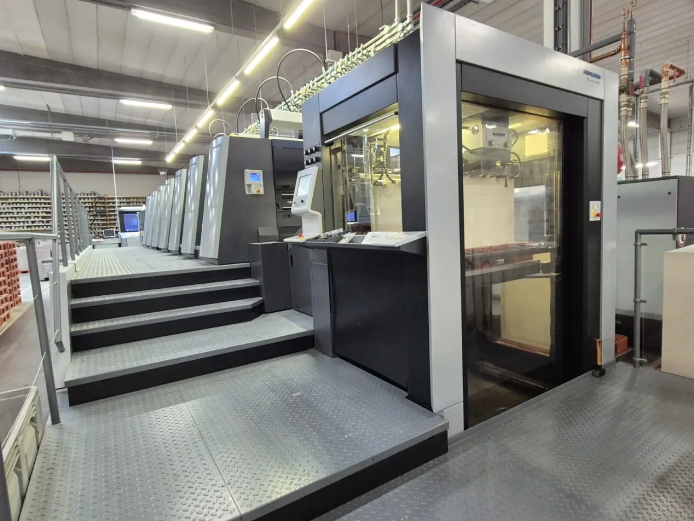 Heidelberg XL 106-6+LX offset printing press - 5