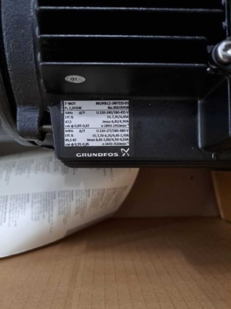 Grundfos Vertikale mehrstufige Kreiselpumpe CR10-06 A-AN-A-E-HQQE