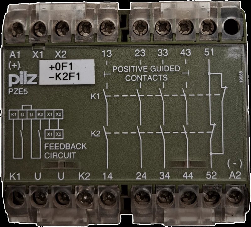 Pilz PZE5 24VDC 4S1O