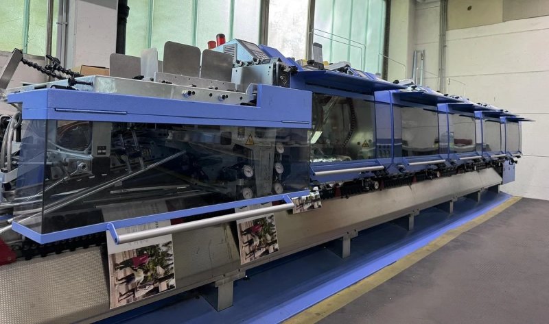 Muller Martini Primera MC saddle stitcher