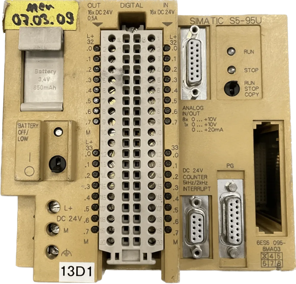 Siemens SIMATIC S5 6ES5095-8MA03