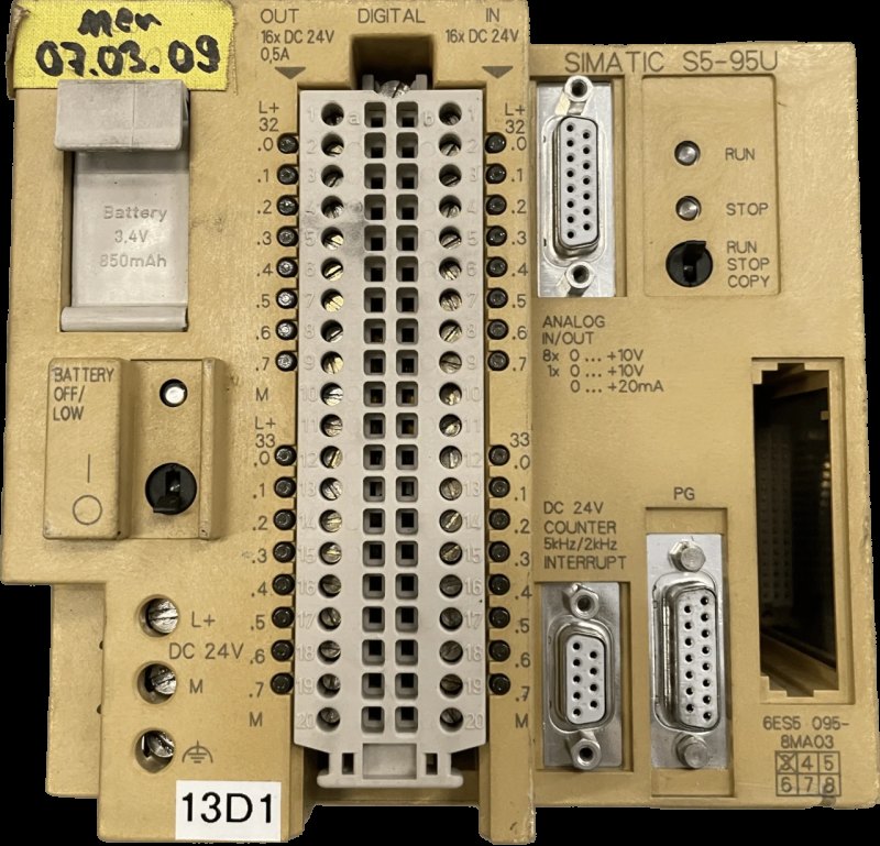 Siemens SIMATIC S5 6ES5095-8MA03