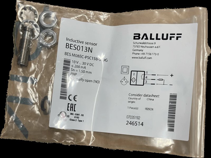 BALLUFF Induktive Standardsensoren mit Vorzugstypen BES M08EC-PSC15B-S49G