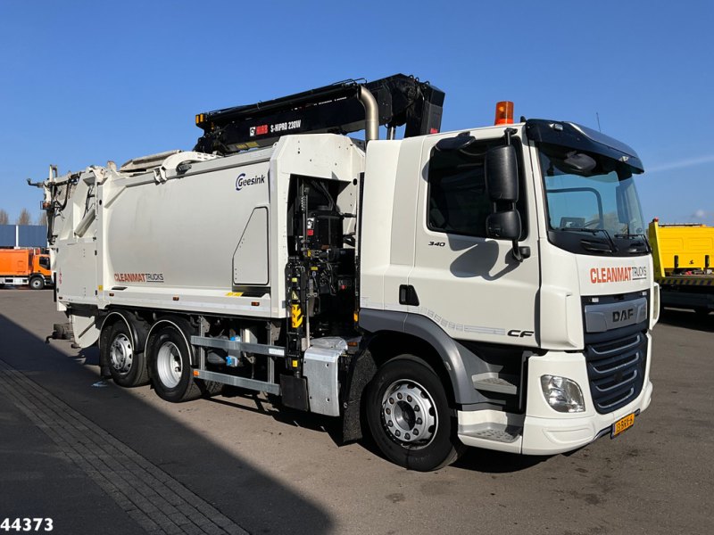 DAF FAN CF 340 Euro 6 Hiab 23 Tonmeter laadkraan Just 54.623 km!