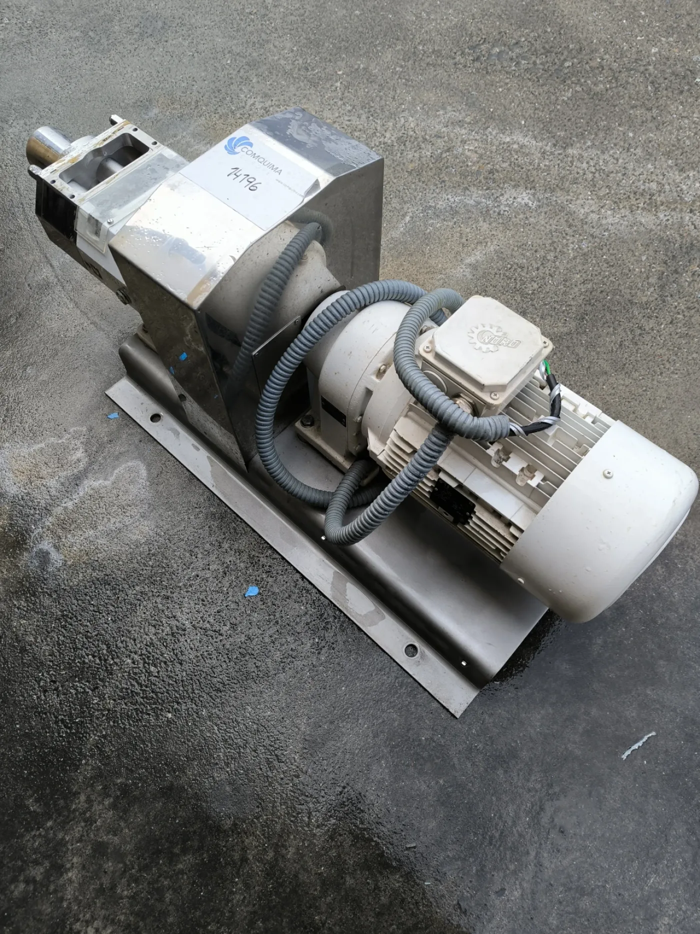 LOBE PUMP INOXPA SLR 3-80 5.5 KW - 8
