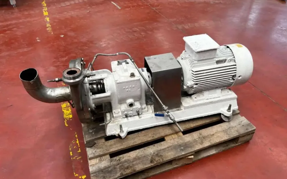 USED STAINLESS STEEL CENTRIFUGAL PUMP 55 KW