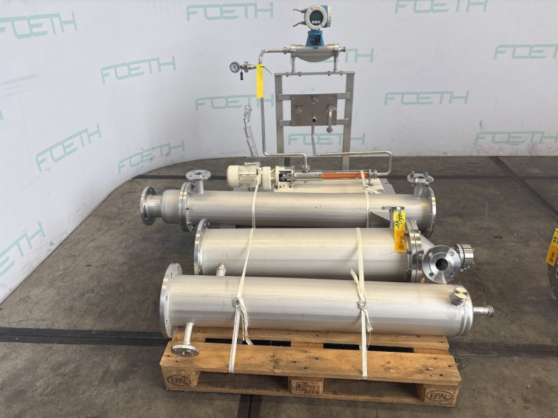 GFP Link GmbH Batch evaporator, natural + forced circulation (3 configs in 1 plant) - Falling film evaporator