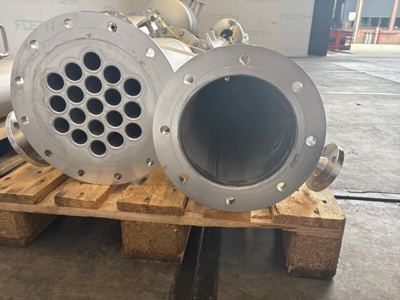GFP Link GmbH Batch evaporator, natural + forced circulation (3 configs in 1 plant) - Falling film evaporator - 7