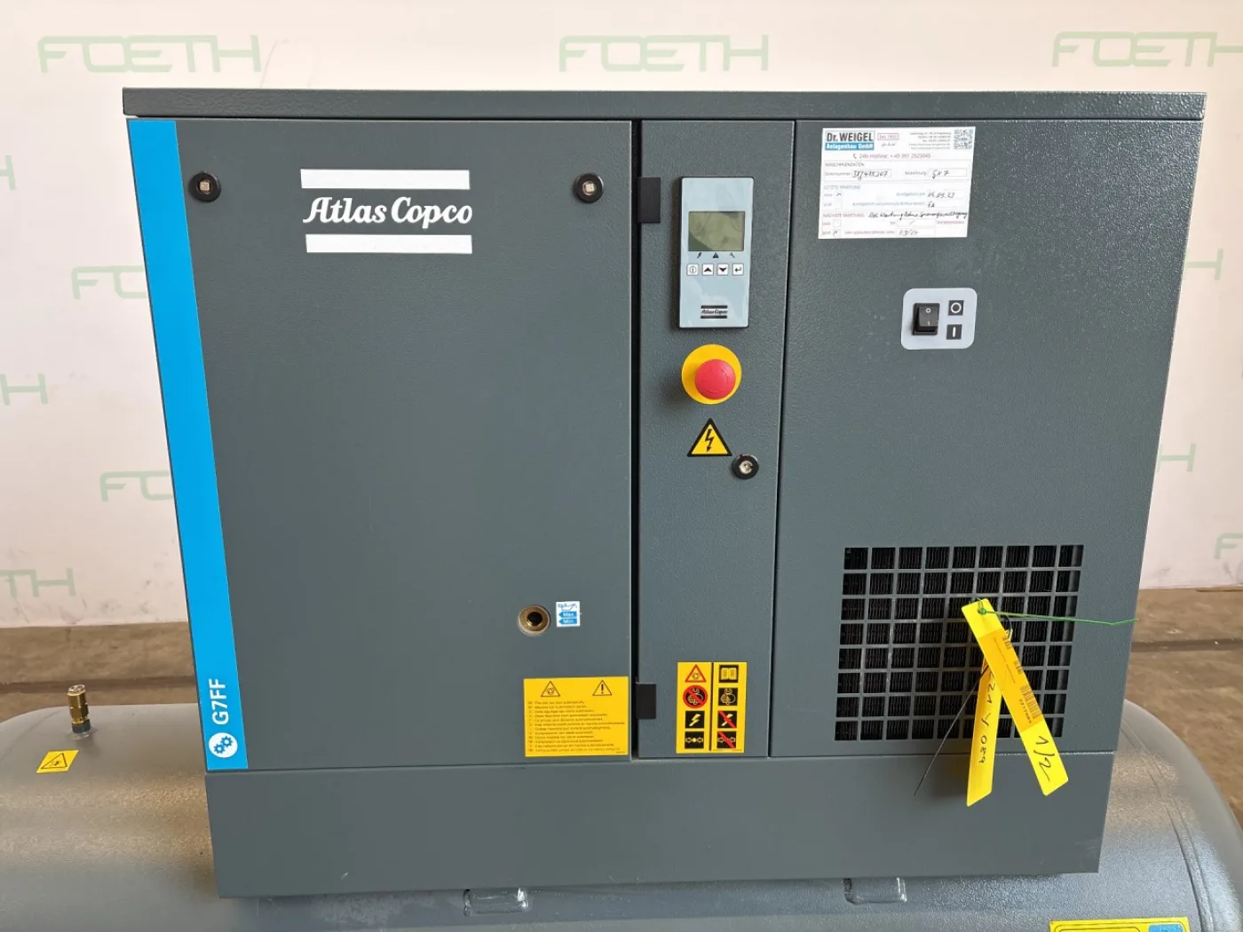 Atlas Copco G7 FF — Screw Compressor - Blower - 5