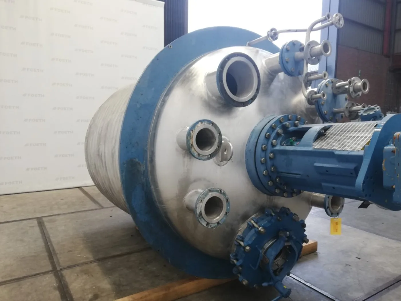 Paul Schwingel 6300 ltr - Stainless Steel Reactor - 4