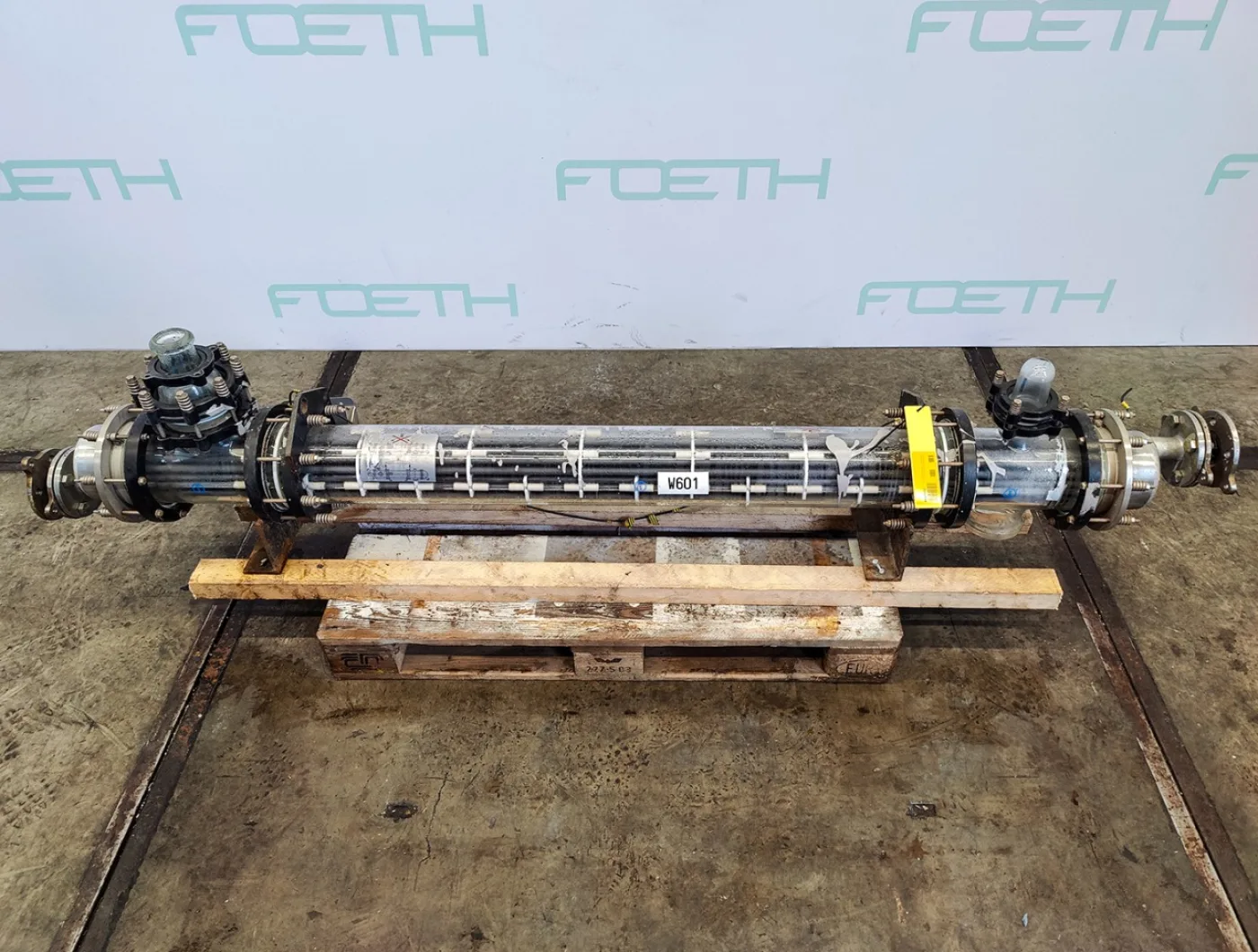 QVF Glasstechnik ROB32/150/SH/3/SIC - 3,2 m² - Shell and tube heat exchanger - 6