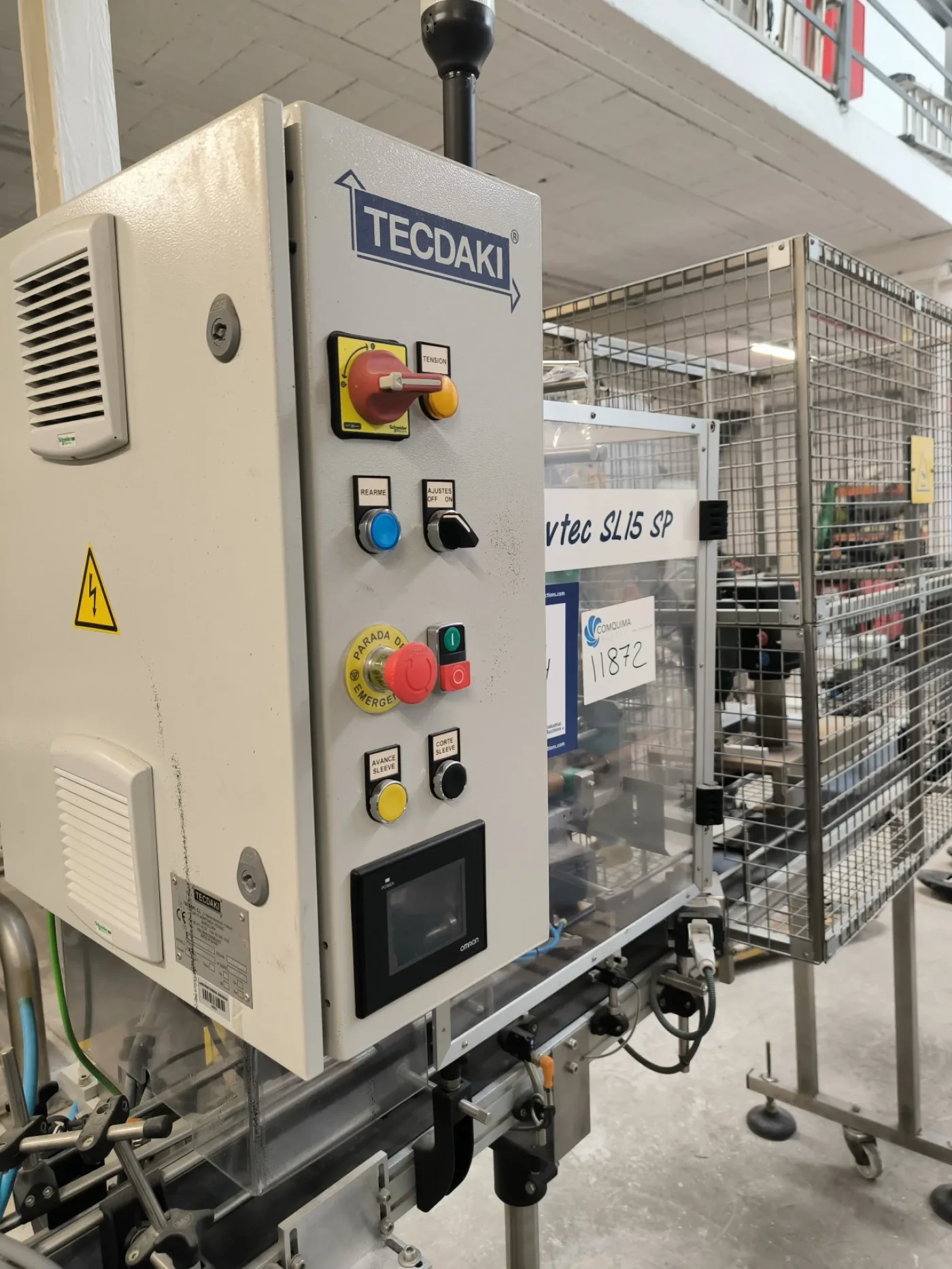 SLEEVE LABELING MACHINE TECDAKI SLEEVTEC S415SP - 5