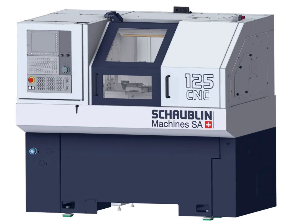 PRECISION LATHE “SCHAUBLIN” TYPE 125-CCN RT Oi-TF PLUS