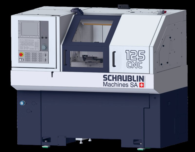 PRECISION LATHE “SCHAUBLIN” TYPE 125-CCN RT Oi-TF PLUS