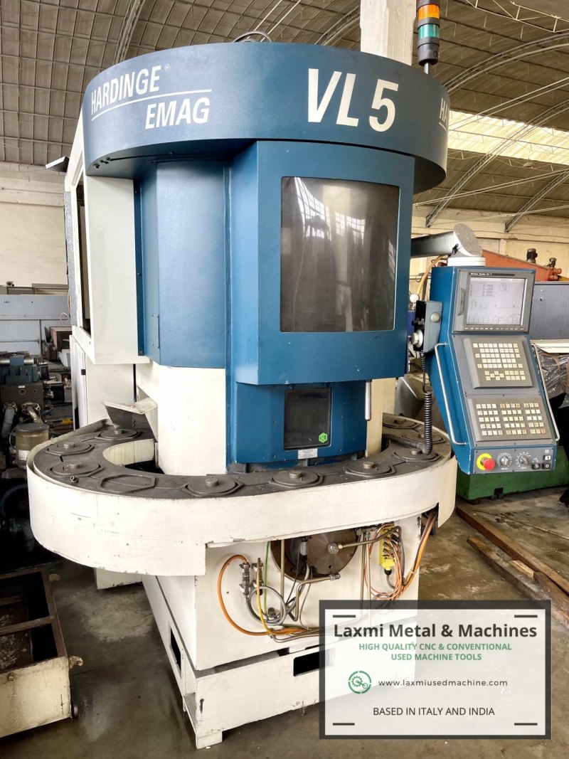 4 AXIS CNC VERTICAL TURNING CENTER, EMAG - VL5 - Laxmi Metal & Machines, Rohtak