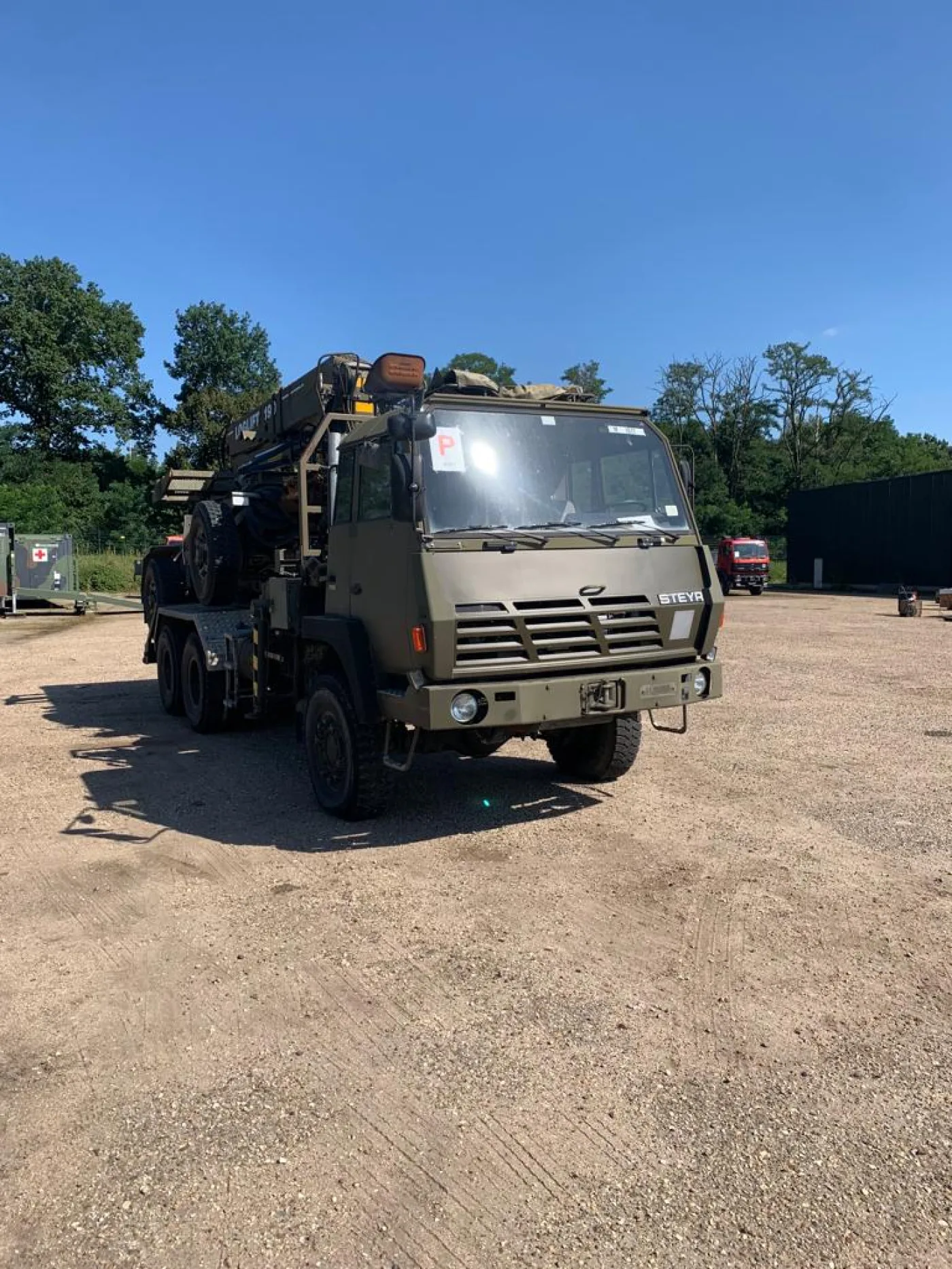 Steyr 6x6 lang transport - 2