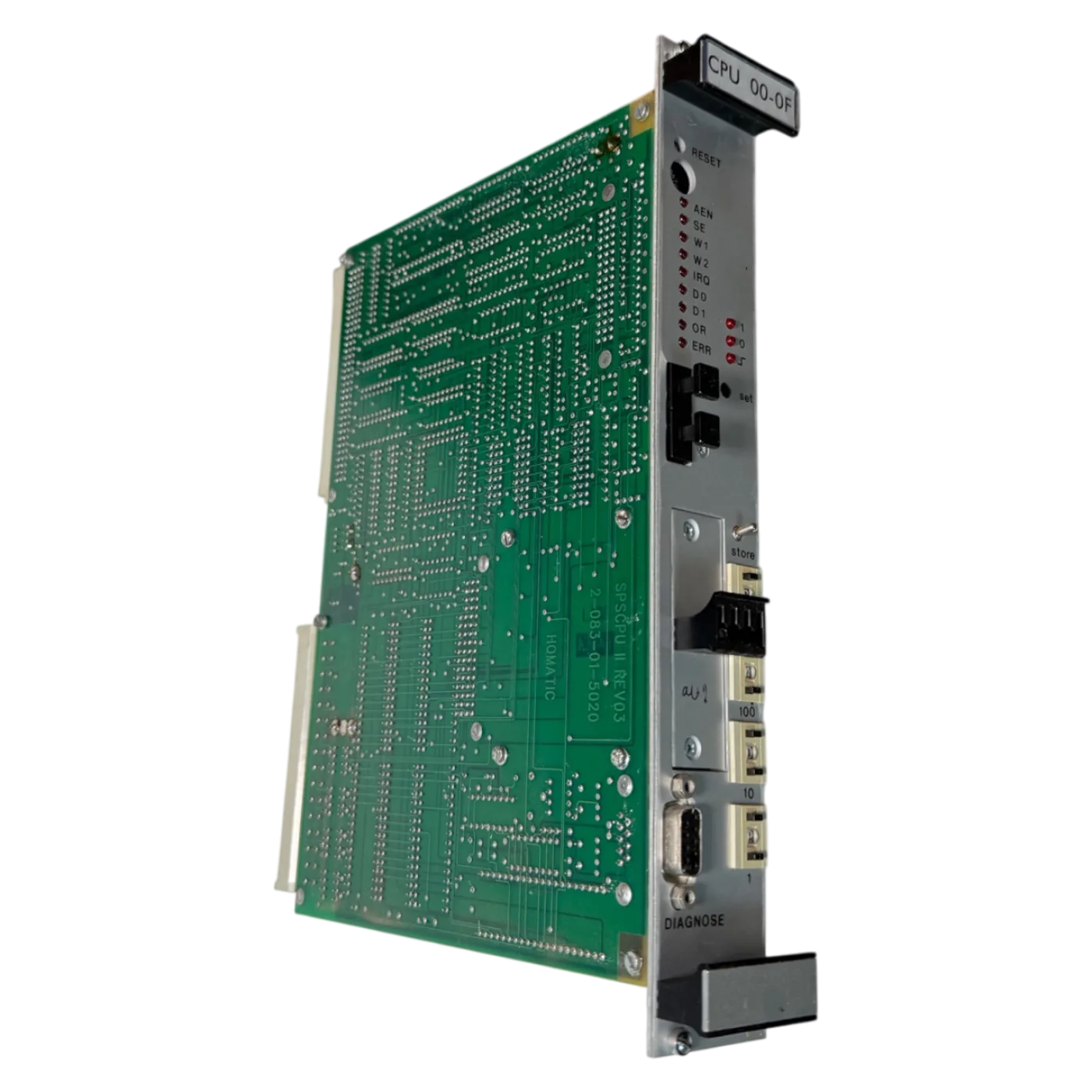 HOMAG Achskarte CPU HC020 SPS II 16 MHz 128K PR.WALZE Rev.3 Art.-Nr. 2-083-01-5060 - 2