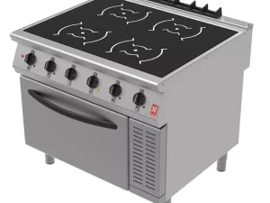 Falcon F900 Induction Range with Fan Assisted Oven on Feet i91105C - islandcatering
