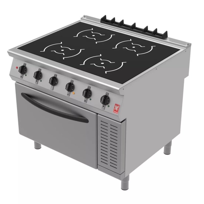 Falcon F900 Induction Range with Fan Assisted Oven on Feet i91105C - islandcatering